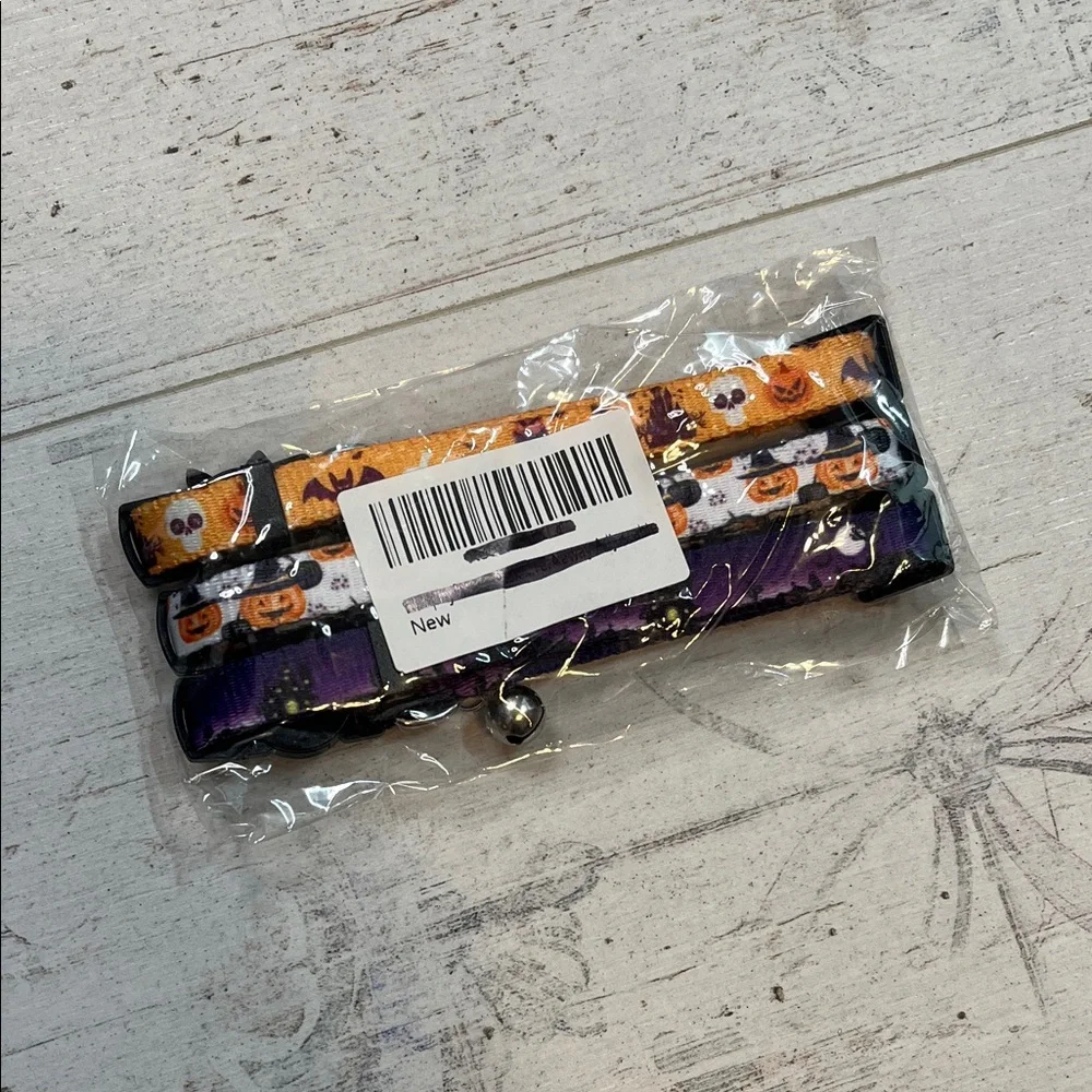Halloween Themed Kitten Collar Set of 3